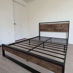 Bed Frame Industrial 