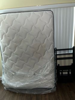 FREE FULL SIZE MATTRESS AND BED FRAME