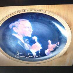 Frank Sinatra Collector Plate – “My Way” Music Box – Vintage Wall Decor