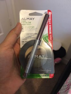 Almay eyeshadow and eyeliner duo pack , assorted colors, 6$ each