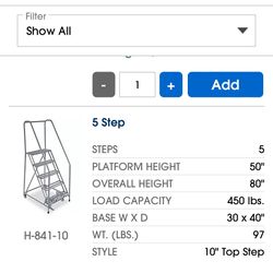 Industrial Rolling Ladders 