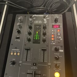Pioneer DJM-400 2-Channel DJ Mixer – Tested Working – Clean – Effects / BPM / EQ
