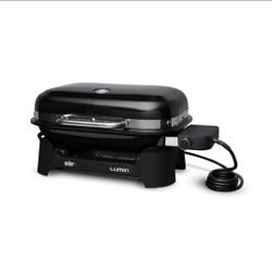 WEBER Lumin Compact Electric Grill (Black)