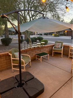 Patio set of 7
