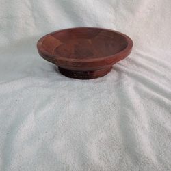 Carved Wood Bowl 