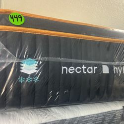 TWIN XL NECTAR COPPER PREMIER HYBRID MATTRESS & BOX SPRING BED SET