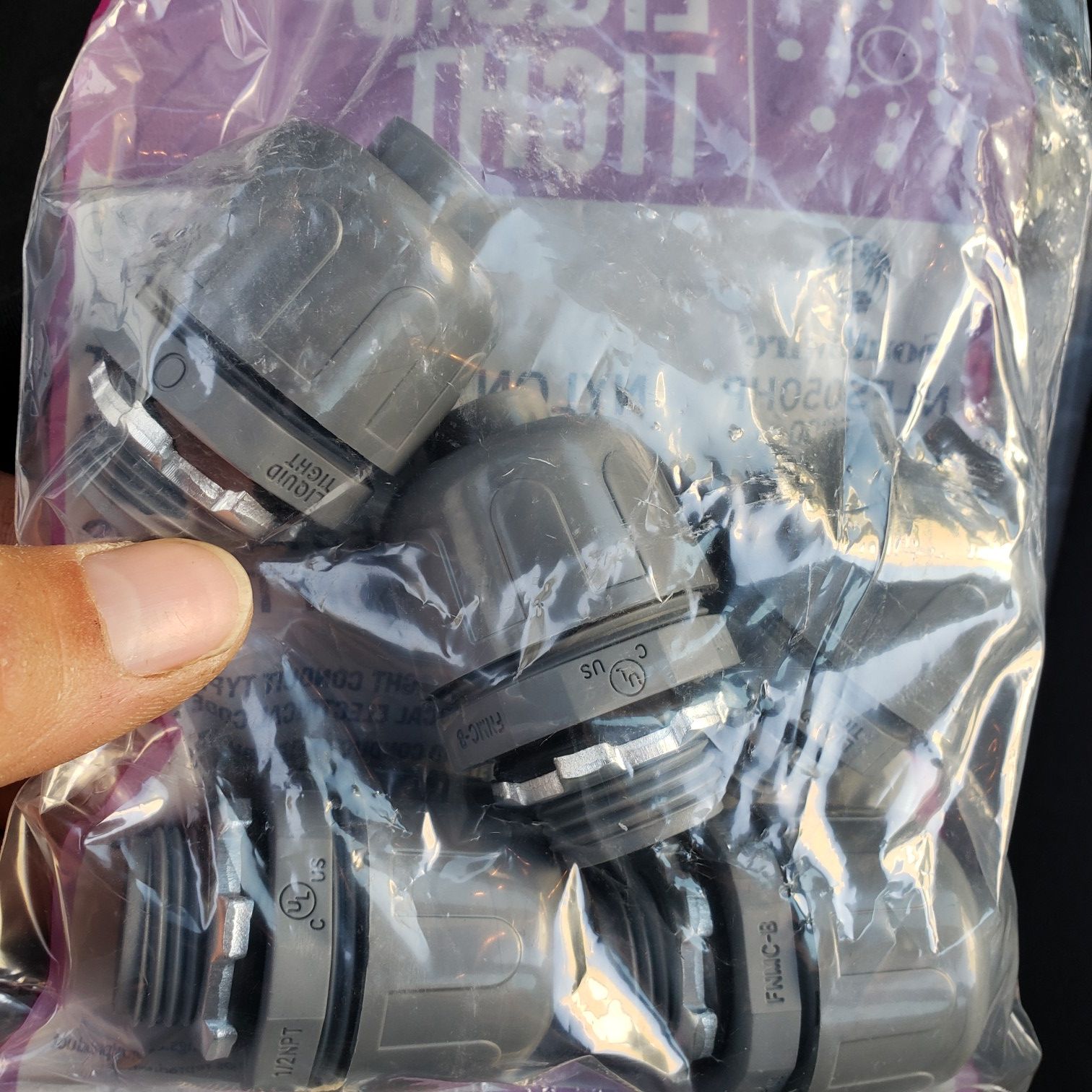 1/2" southwire liquidtight conduit fittings