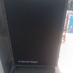 cerwin vega  15 inches speakers set 2 boxes