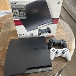 Like New PS3 Console 4 Games All Mint Disks 