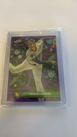 2025 Topps Cosmic Chrome Purple Nebula Ohtani /150