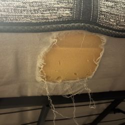 Beauty rest Hybrid with bed frame