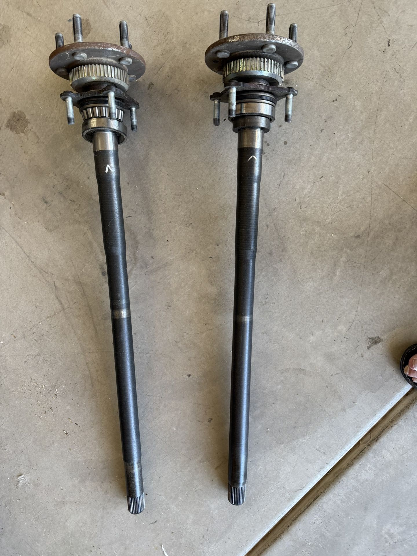 2018 Jeep JL Rubicon Rear Axles