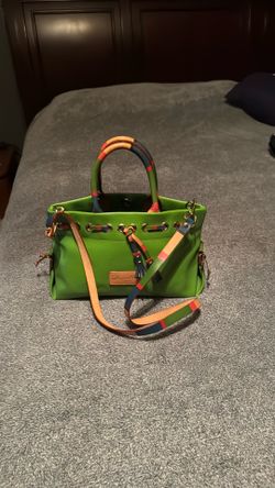 Donney $ Bourke bag green Leather Auténtic Handbag and Crossbody 👍🏻