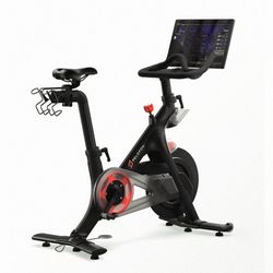 Peloton Bike Like NEW with Weights And Mats