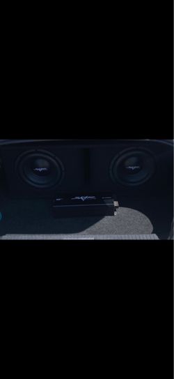 Skar subwoofers subs only 10 inch dual