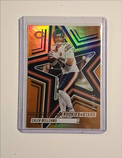 2025 Panini Rookies & Stars Caleb Williams Orange Parallel /249 Bears SSP