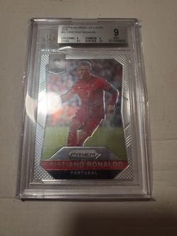 2016 Panini Cristiano Ronaldo Bgs 9