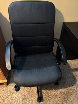 Desk and chair