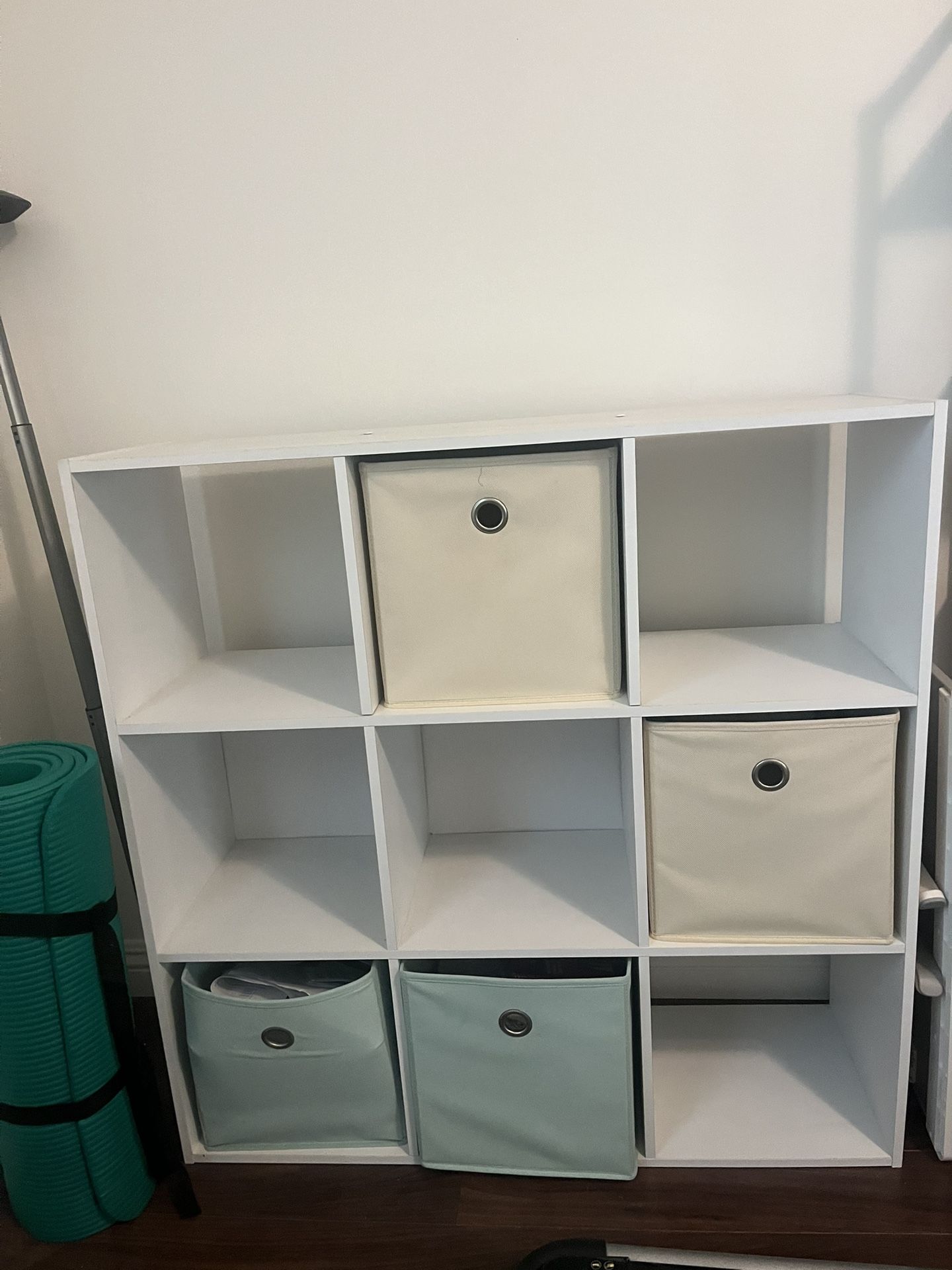 9 Cube Book Organizer- 11 Inch Squares