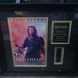 Framed Picture Movie Memorabilia 
