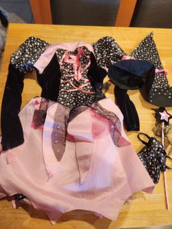 Witch Girl Costume, size 10-12