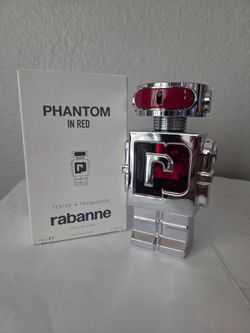 PACO RABANNE PHANTOM IN RED PARFUM ELIXIR,  3.4OZ/100ML,  NEW IN BOX