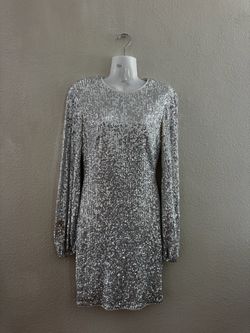 Silver Sparkly Dress