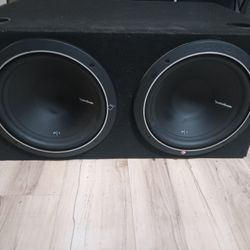 Rockford Fosgate P1s Subwoofer / speakers
