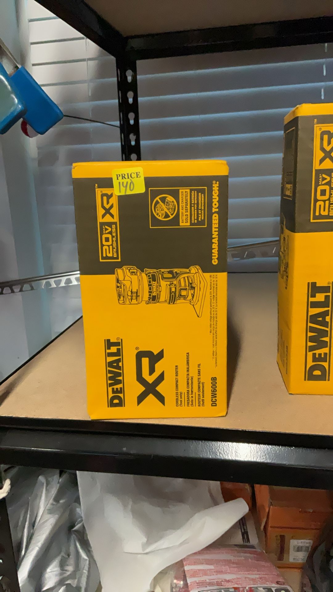 Dewalt 20 V Max XR Cordless Compact Router