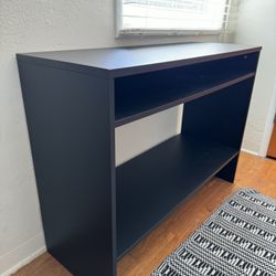 Black Wood Console Table