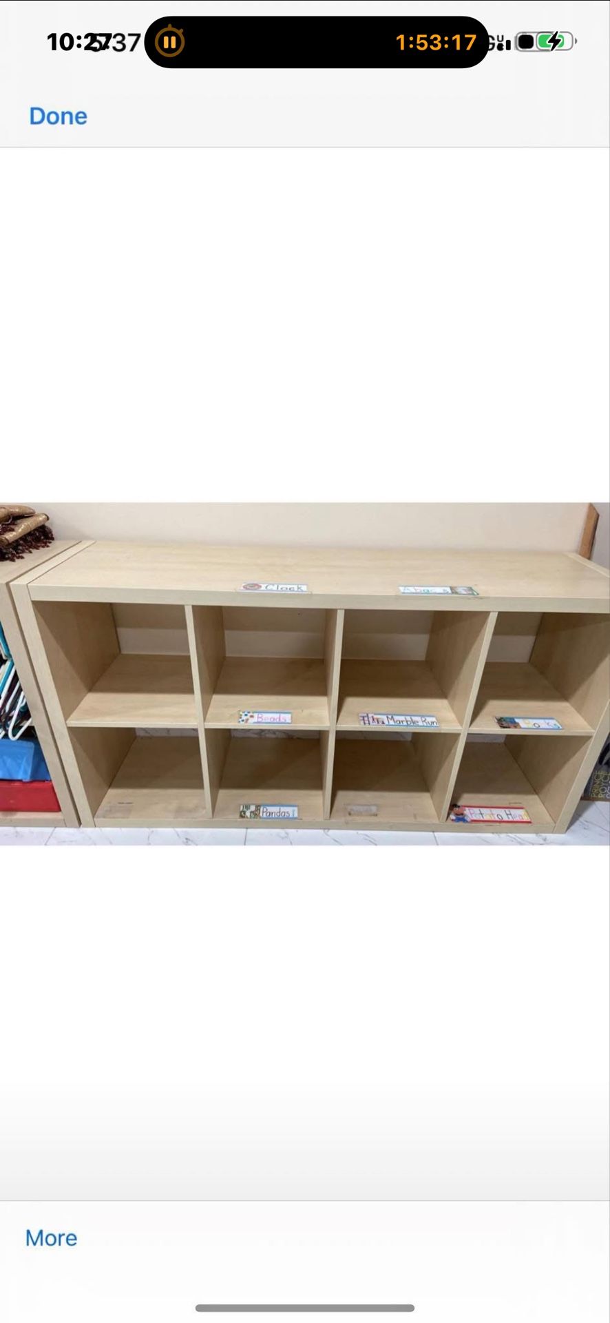 Shelf Units 2 Available