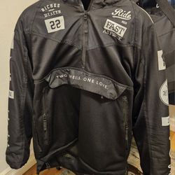 Ride Rich Concord Armoured Moto Jacket (L)