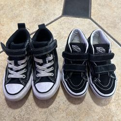 Size 11c Kids Converse And Vans!!!!!! $12 Each Or Take Both For $20 