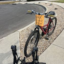 Huffy Bike With Car Rack 