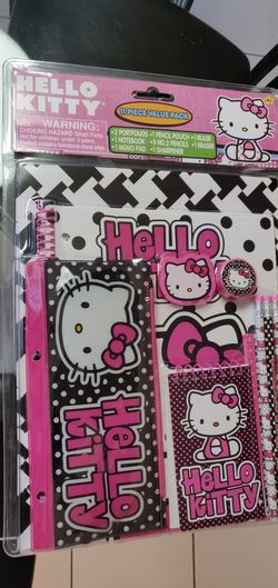 Hello Kitty 11pc stationary pack