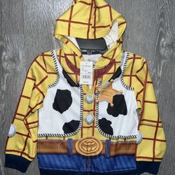 disney toy story woody jacket sizes XS (6/7)  and M 10/12