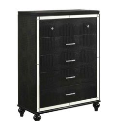 Beautiful Black Diva Valentino Dresser New 