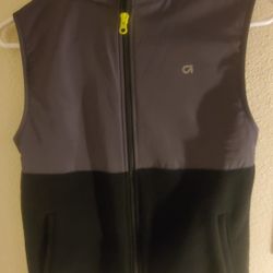 Grey And Black Vest
