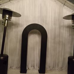 Black Arch Wall