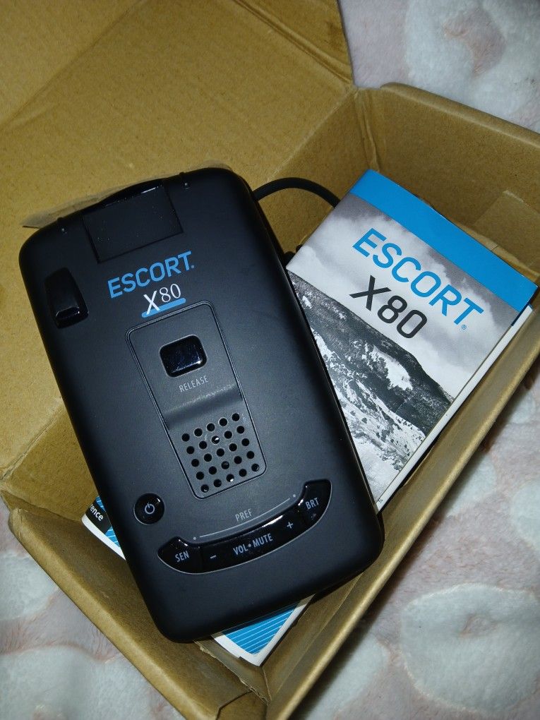 Escort X80 Lasar Radar Detector