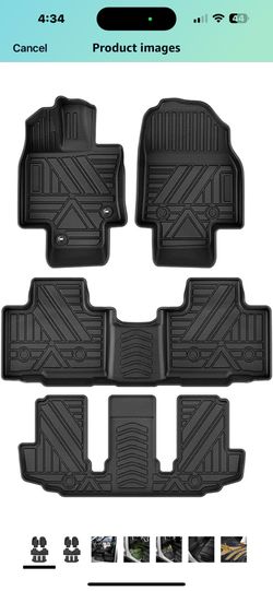 Toyota Highlander Floor Mats