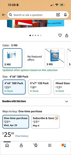 🔥3200 sheets total🔥 Uinkit 4.3x6.3Inches 5mil Thermal Laminating Sheets