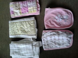 Baby burp cloths