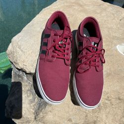 Adidas Burgundy Tennis Shoes  Or Skater Shoes