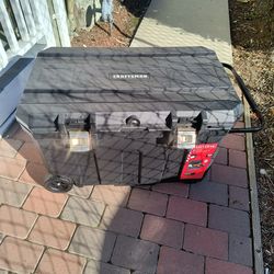 CRAFTSMAN  Black Plastic Rolling Tool Box