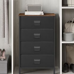 4 Drawer Dresser with Fabric Drawers