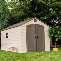 Lifetime 8 ft. x 12.5 ft. Resin Outdoor Storage Shed