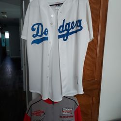 LOS ANGELES DODGERS, NO NAME, BASEBALL SHIRT