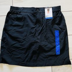 Tilley Women's Trek Skort, Black, Size L New
