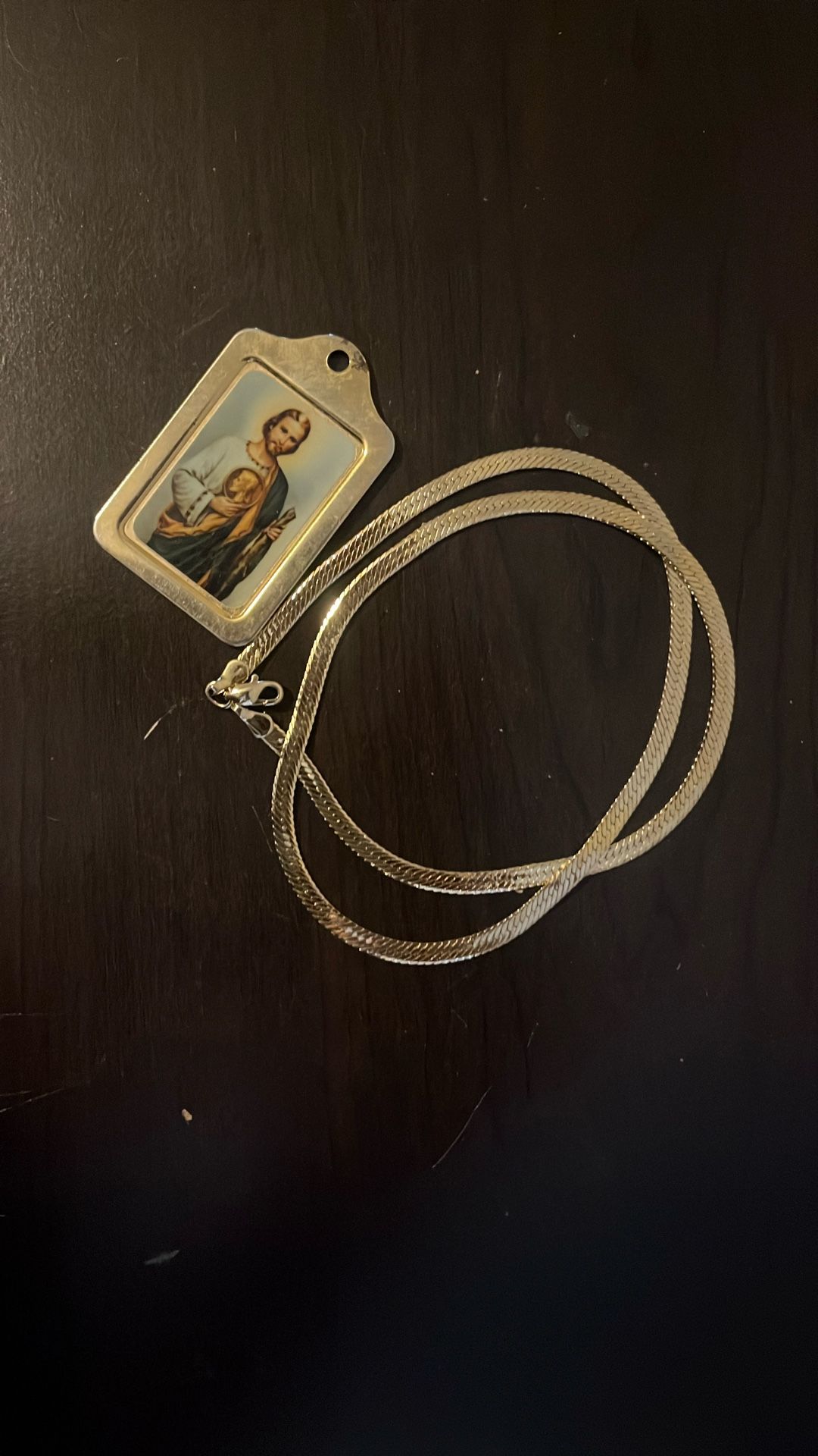 14k Gold Plated Pendent & Necklace